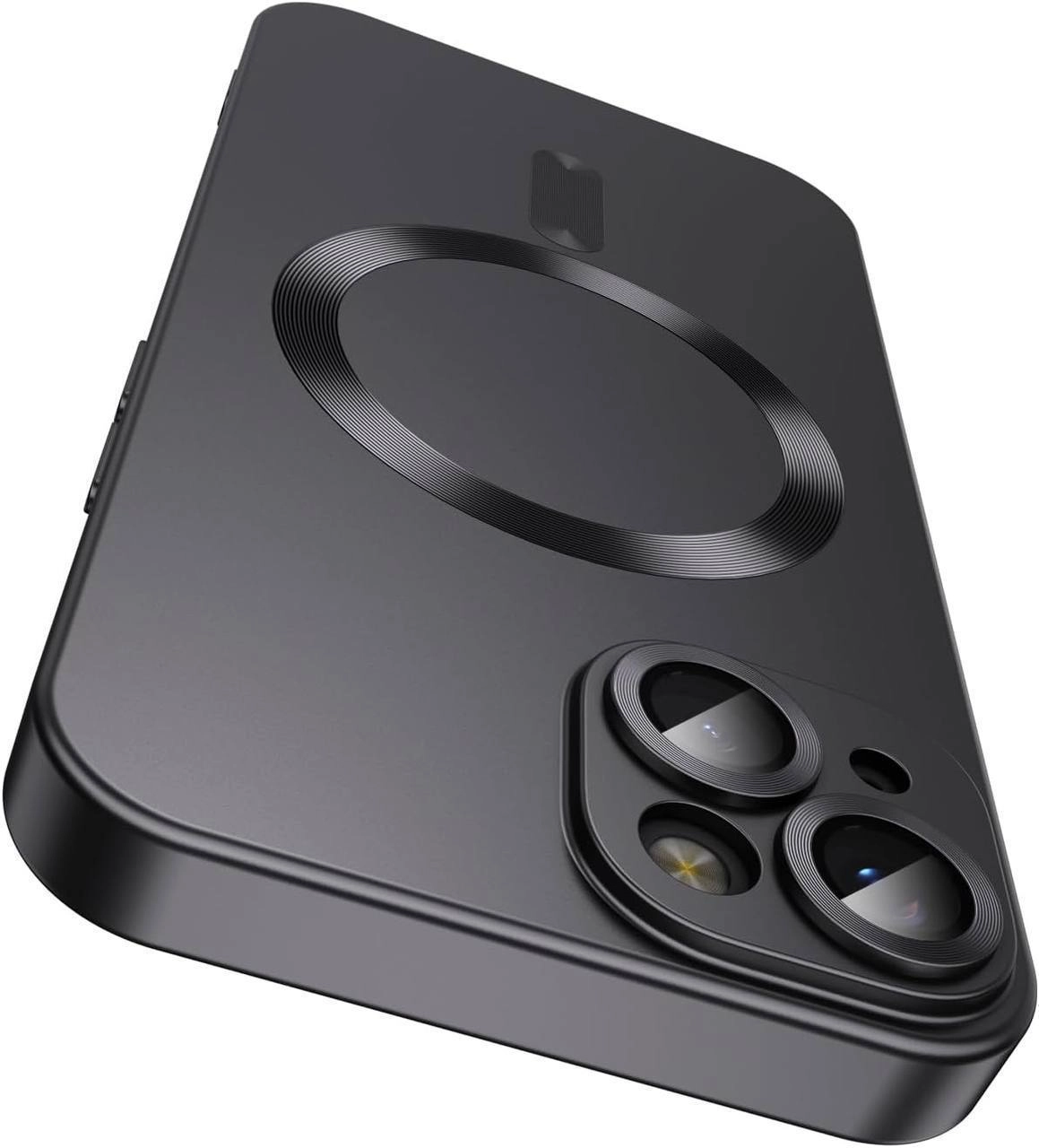 کاور گوشی مدل گارد 360 درجه بدنه تیتانیوم مگ سیف ساپورت (فقط آیفون) کد L-00201418 - iPhone 16 Pro