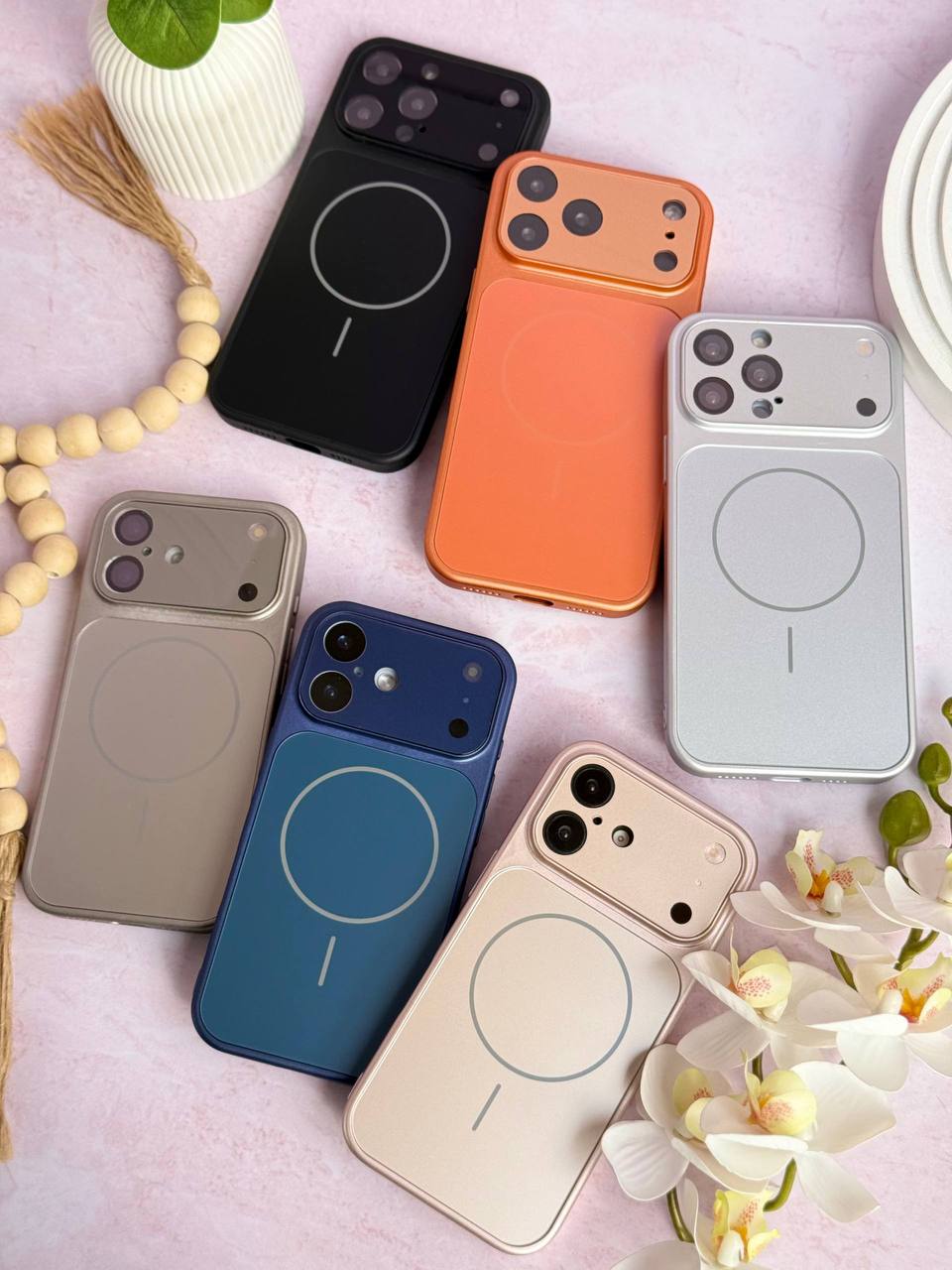 کاور گوشی مدلAG Glass MagSafe Orginal(آیفون) کدC2152M