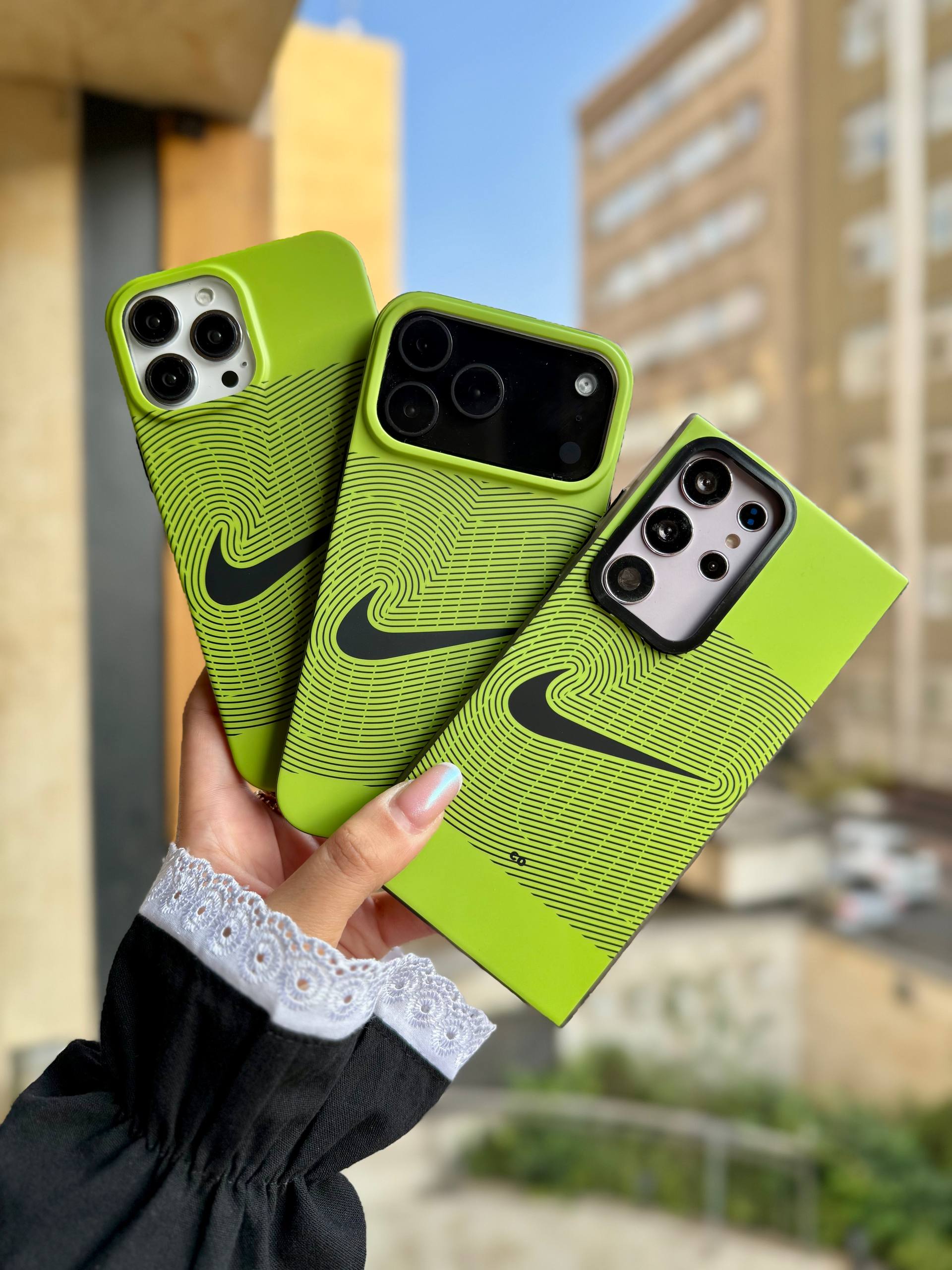 کاور گوشی مدل نایک اثر انگشت (سامسونگ،آیفون ، شیائومی) کد C2163M