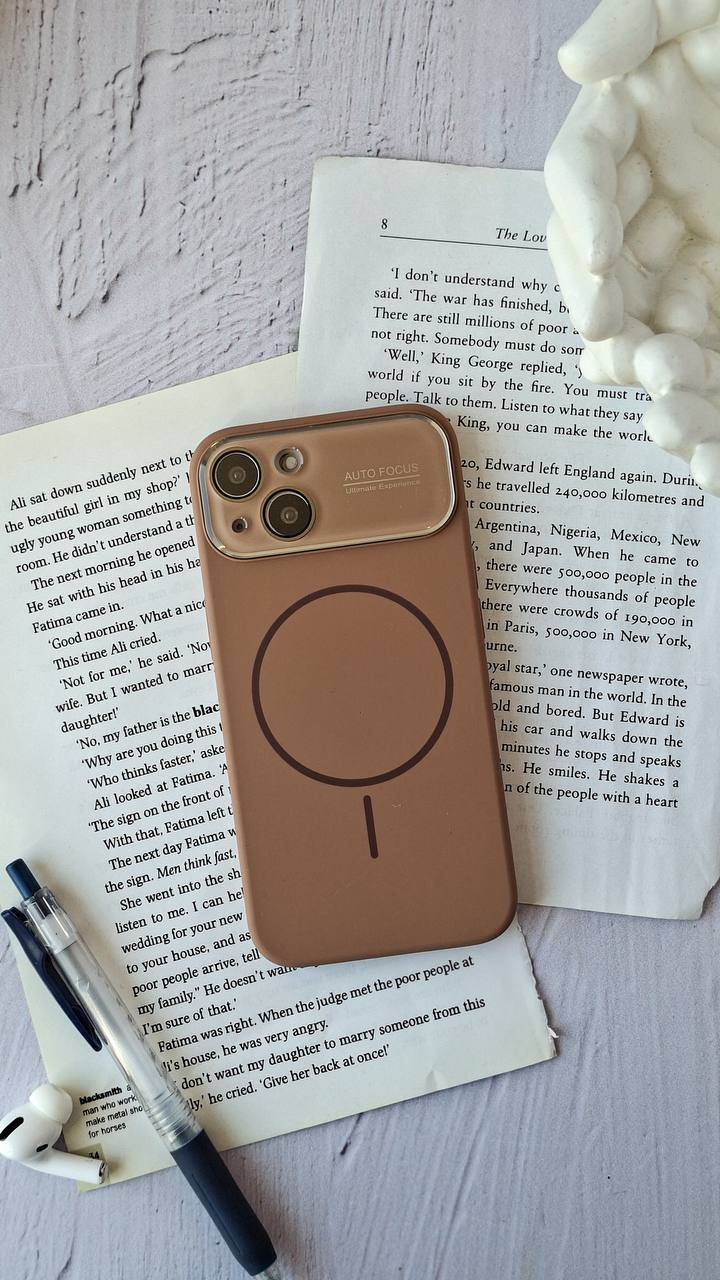 قاب گوشی مدل سیلیکون کانسپت(00201856) brown (L)