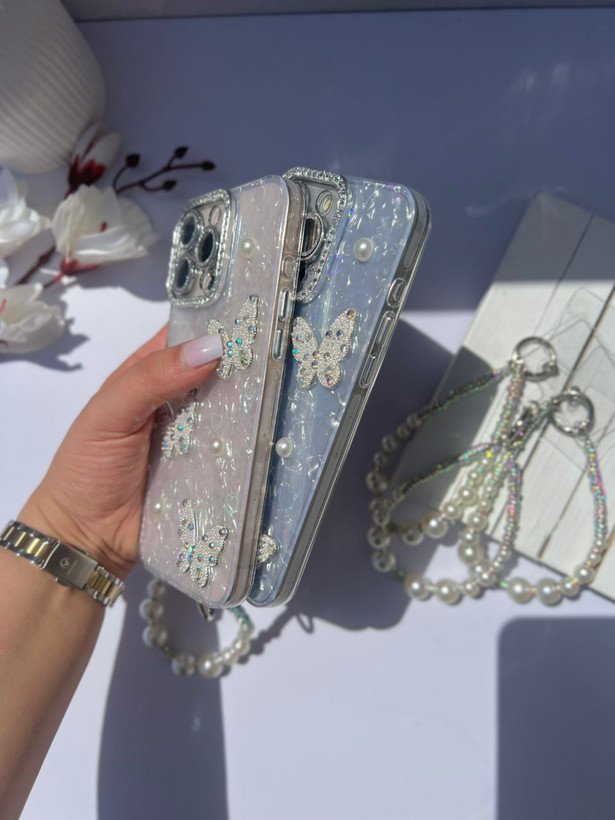 قاب گوشی مدل diamond butterfly (00201774) (L)