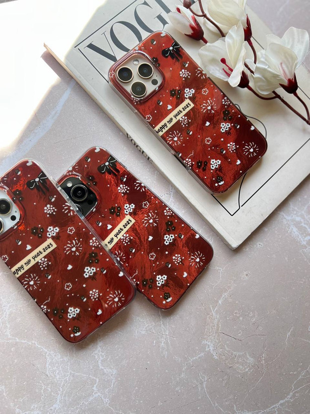 قاب گوشی مدل Red Bloom❤🏵 (00201770) (L)