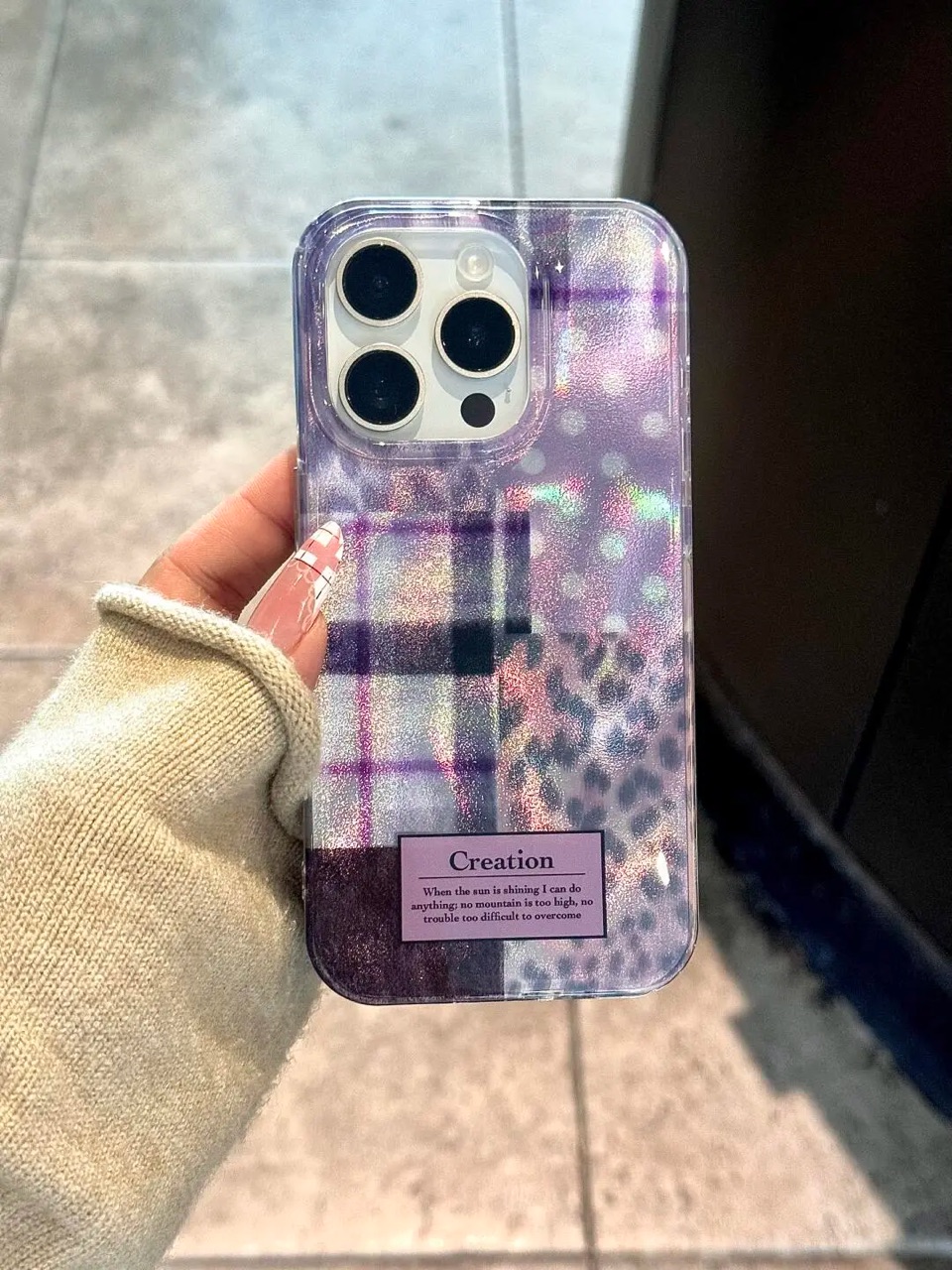 قاب Purple Creation (کدC2237) (M)