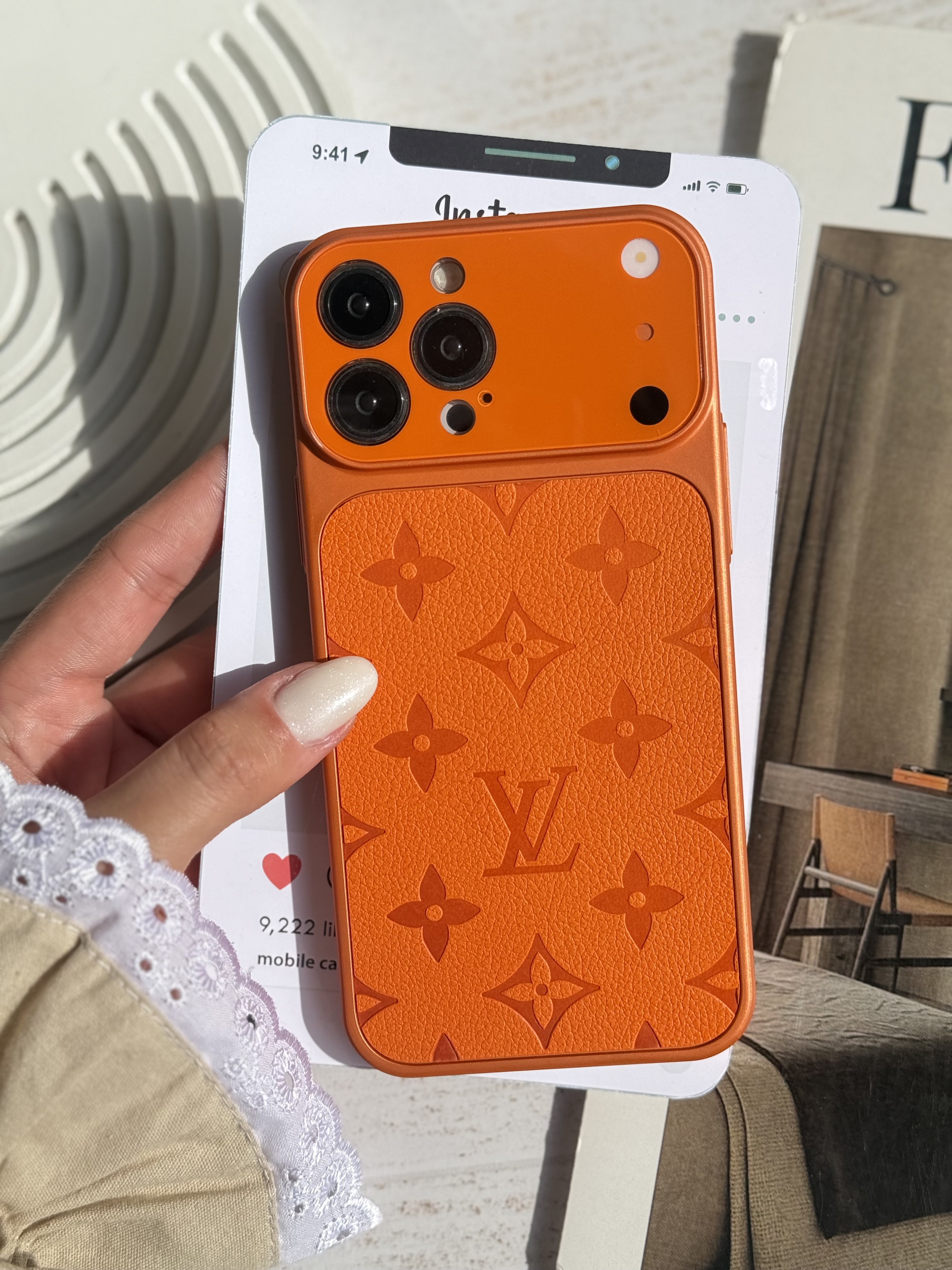 قاب Orange LV (کدC2198) (M)