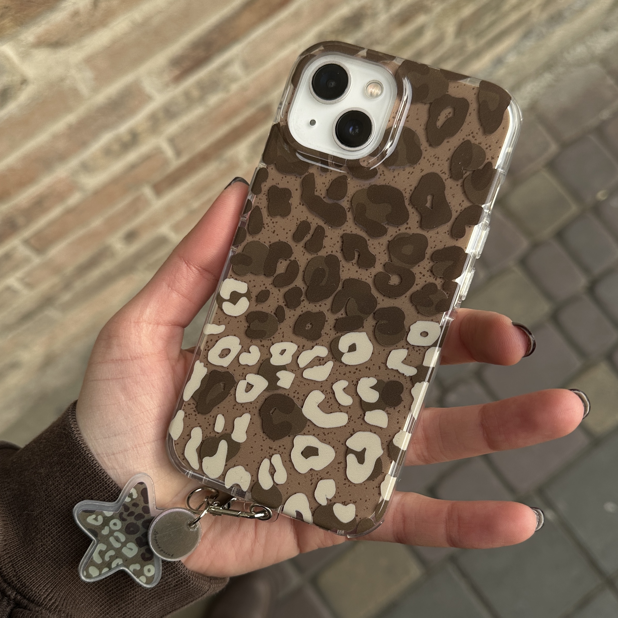 قاب گوشی مدل minimal leopard c4158 (T)