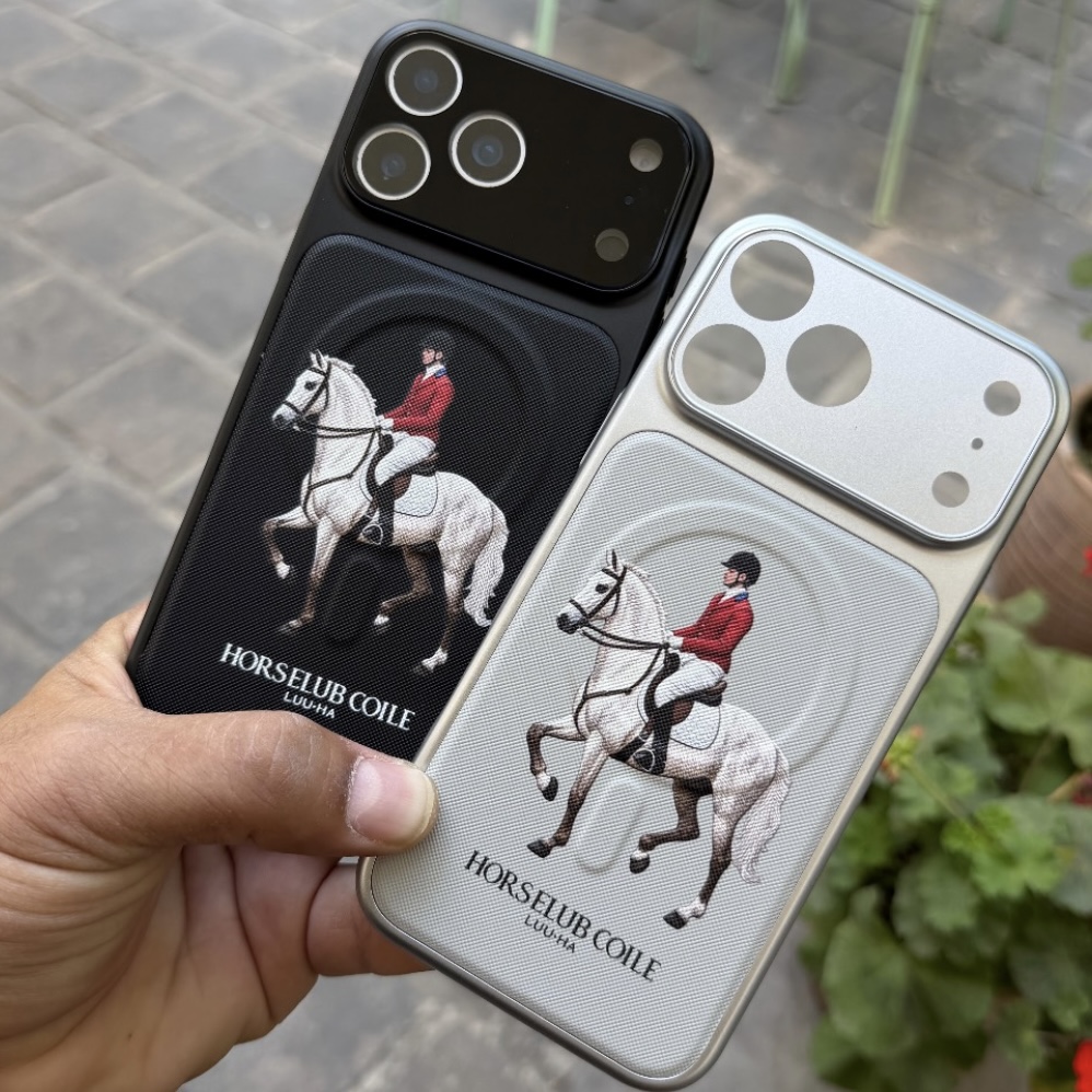 قاب گوشی مدل horse polo (نقره ای ) c4620 (T)
