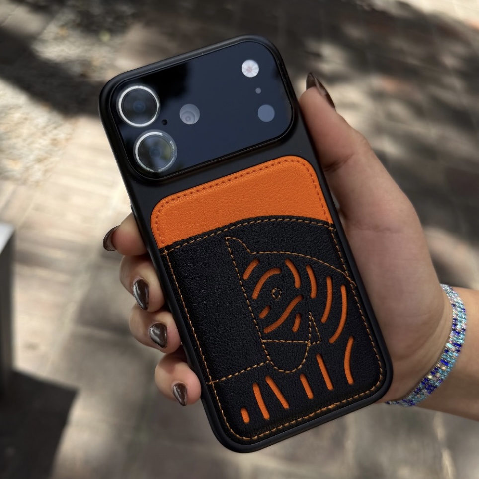 قاب گوشی مدل hermes horse orange کد c4599 (T)