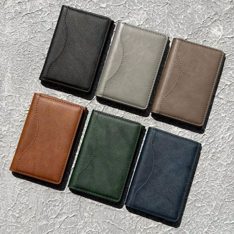 ولت ، کیف پول چرمی مگ سیف دار Leather Wallet MagSafe (G)