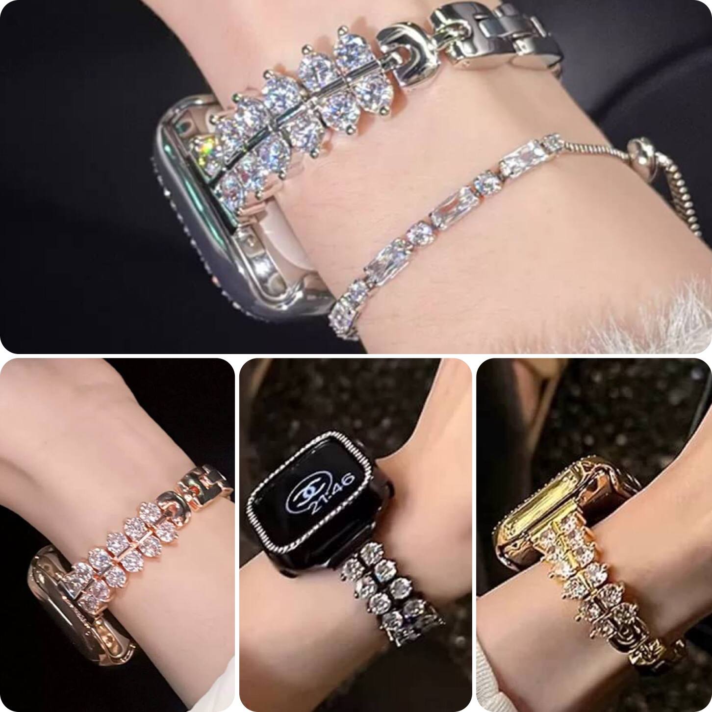 بند اپل واچ دیاموند Diamond W23 (G)