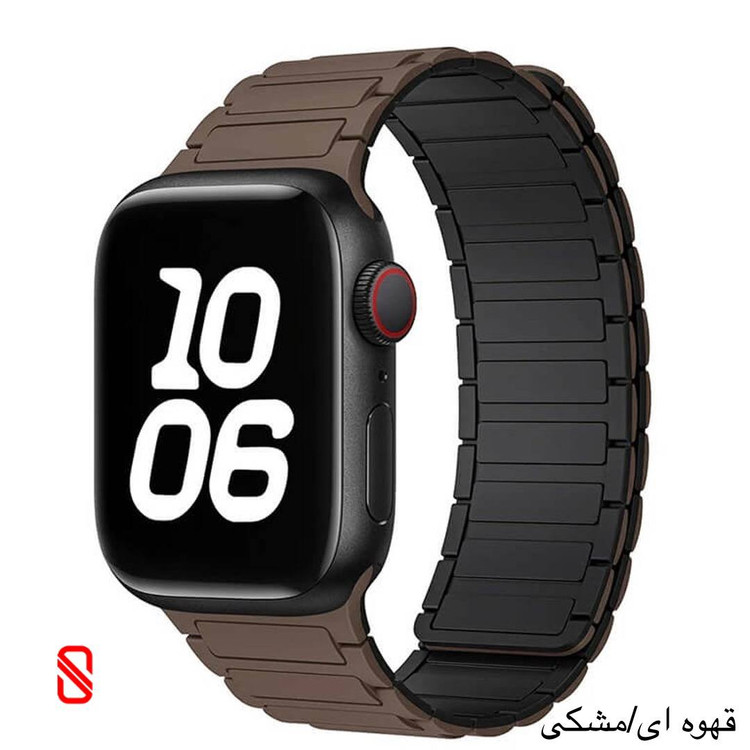بند اپل واچ سیلیکون Silicone مگنتی آرمانی (G)