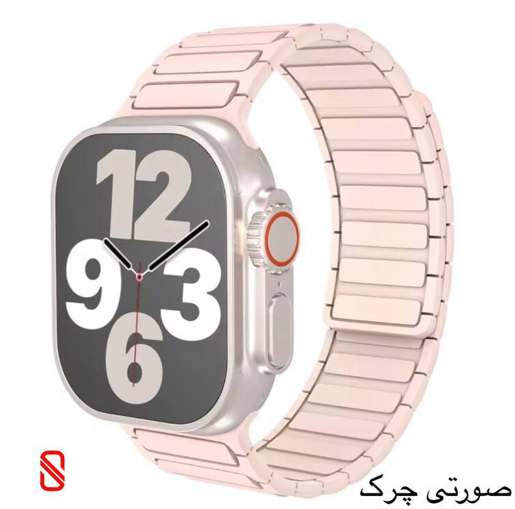 بند اپل واچ سیلیکون Silicone مگنتی آرمانی (G)