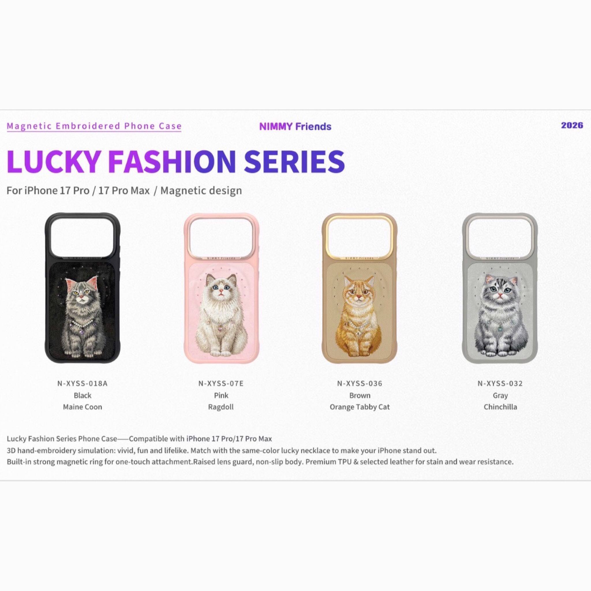 قاب Nimmy نیمی Lucky Fashion Series آیفون (G)