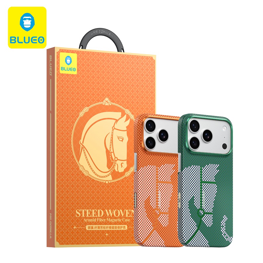 قاب بلو Blueo Steed Woven Aramid Fiber Magnetic Case (G)