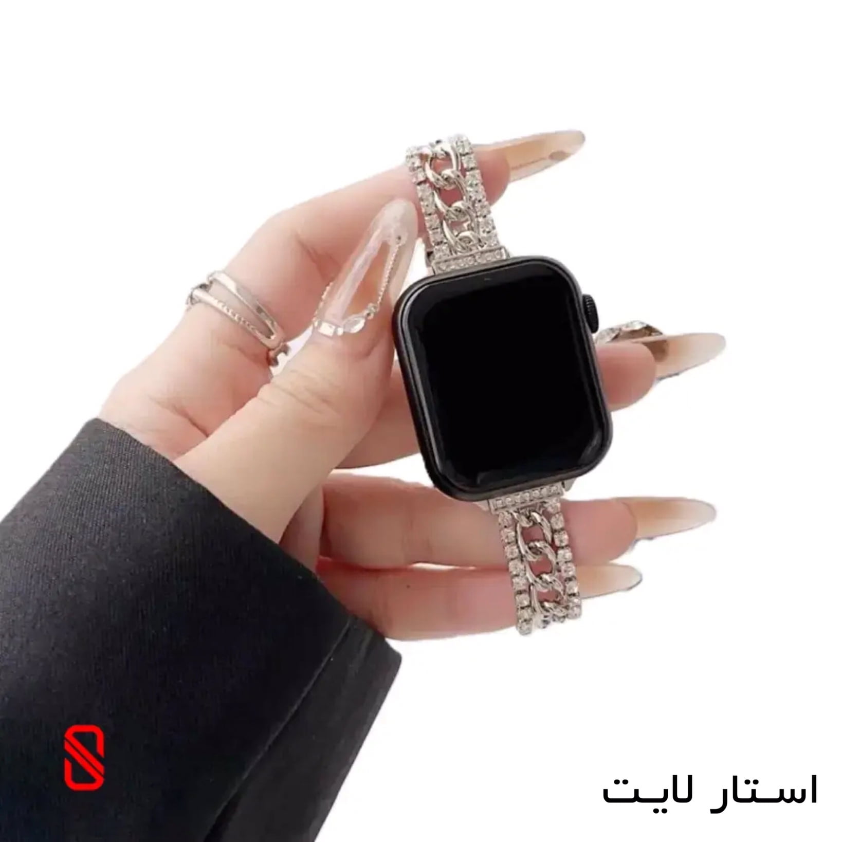 بند اپل واچ دیاموند Cartier کارتیر 2025 (G)