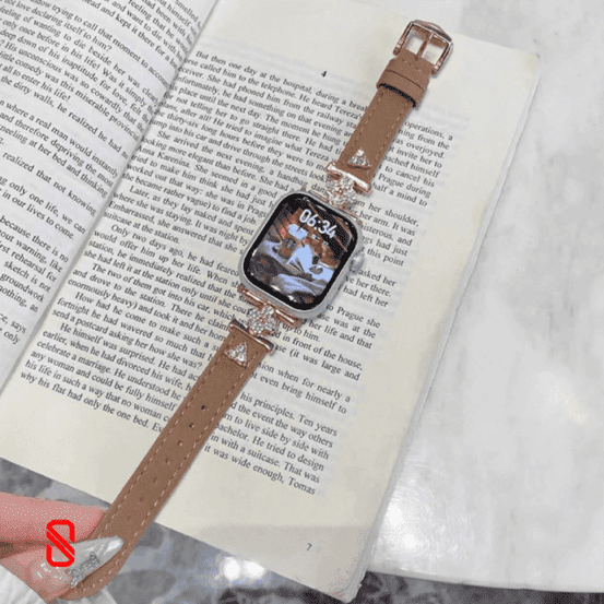 بند اپل واچ چرم Van Cleef ون کلیف (G)