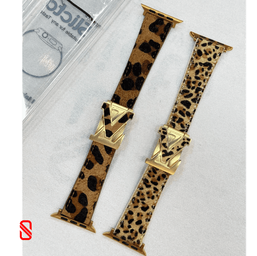 بند اپل واچ لویی ویتون Louis Vuitton پلنگی (G)