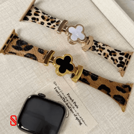 بند اپل واچ پلنگی Van Cleef ون کلیف (G)