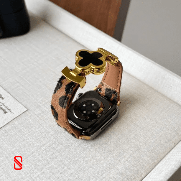 بند اپل واچ پلنگی Van Cleef ون کلیف (G)