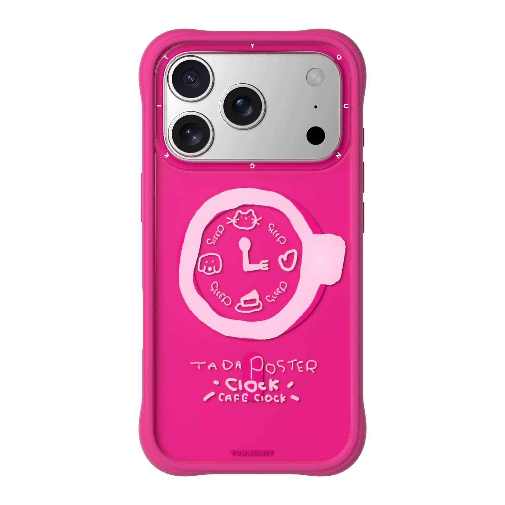 قاب Youngkit یانگ کیت Coffee Time Series صورتی (G)