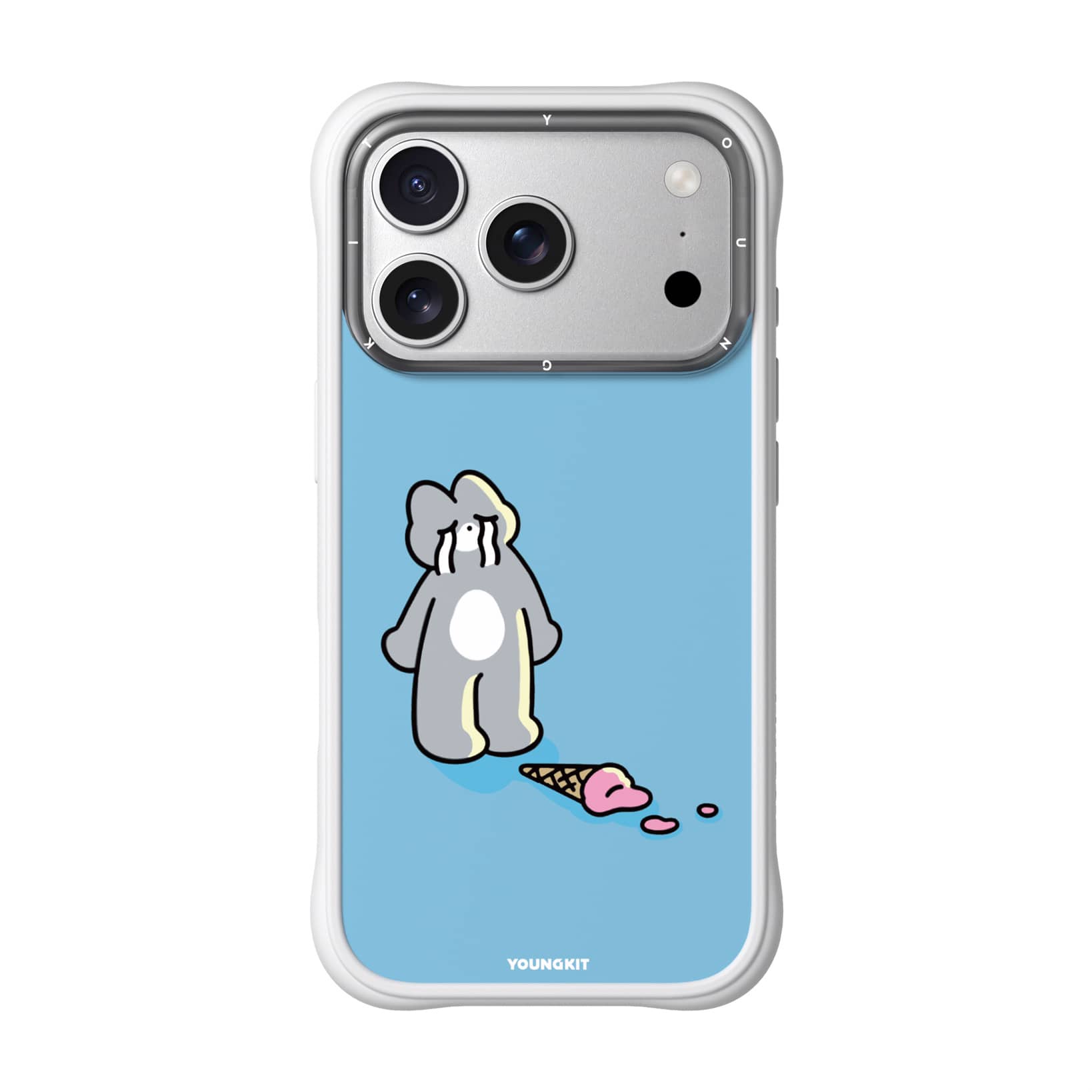 قاب Youngkit یانگ کیت Cat Diary Series سفید (G)