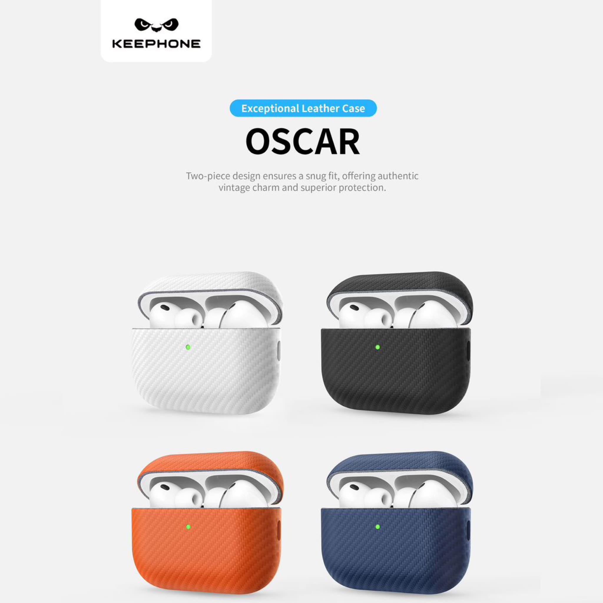 کاور ایرپاد کی فون Keephone Oscar Airpod Cover (G)