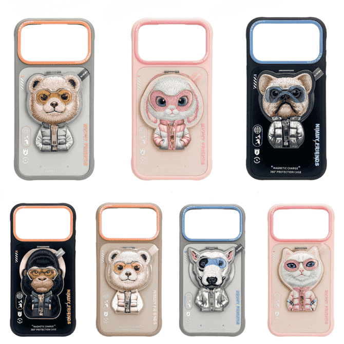 قاب نیمی با استند Nimmy Cool & Cute Case Series سری 17 (G)