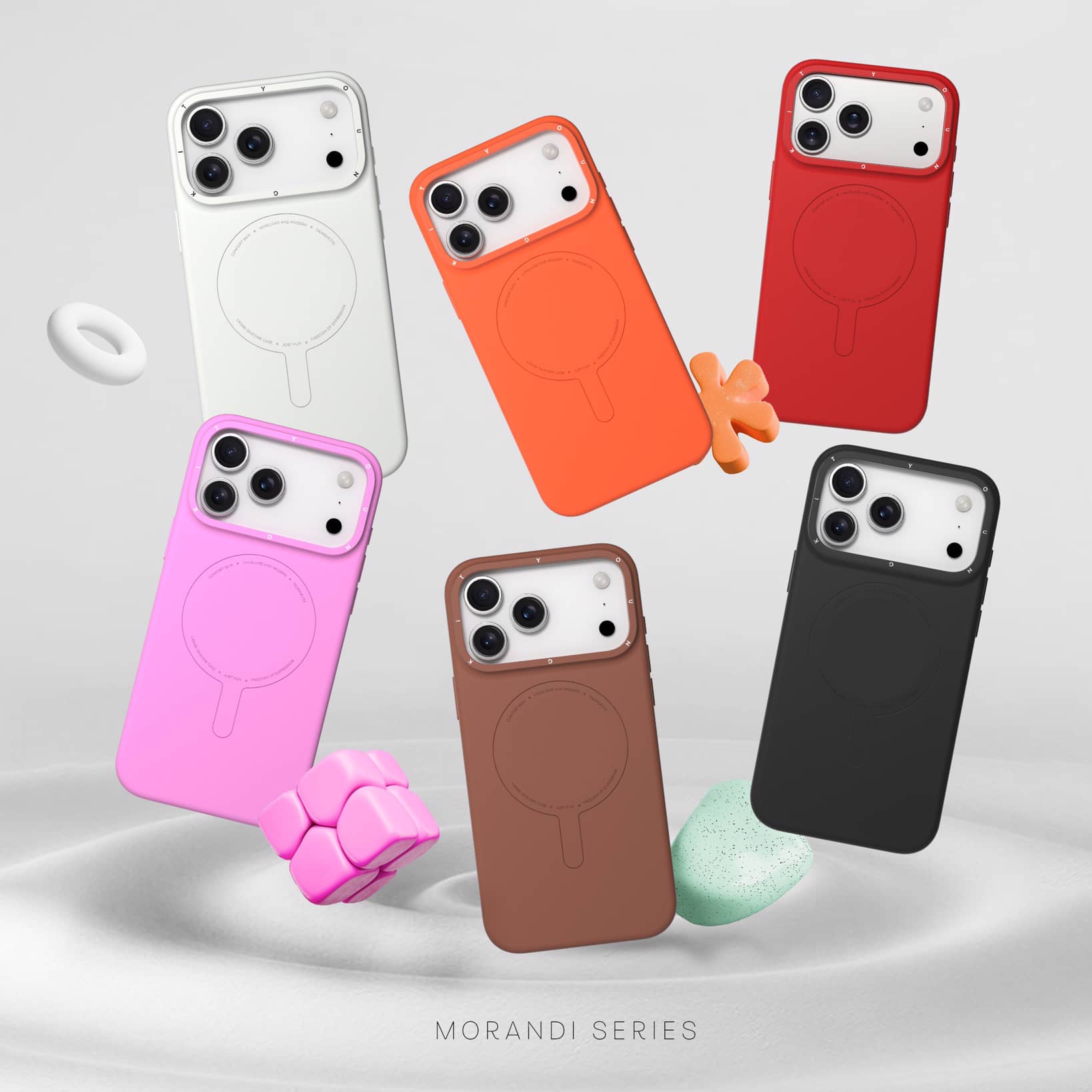 قاب Youngkit یانگ کیت Morandi series Iphone (G)