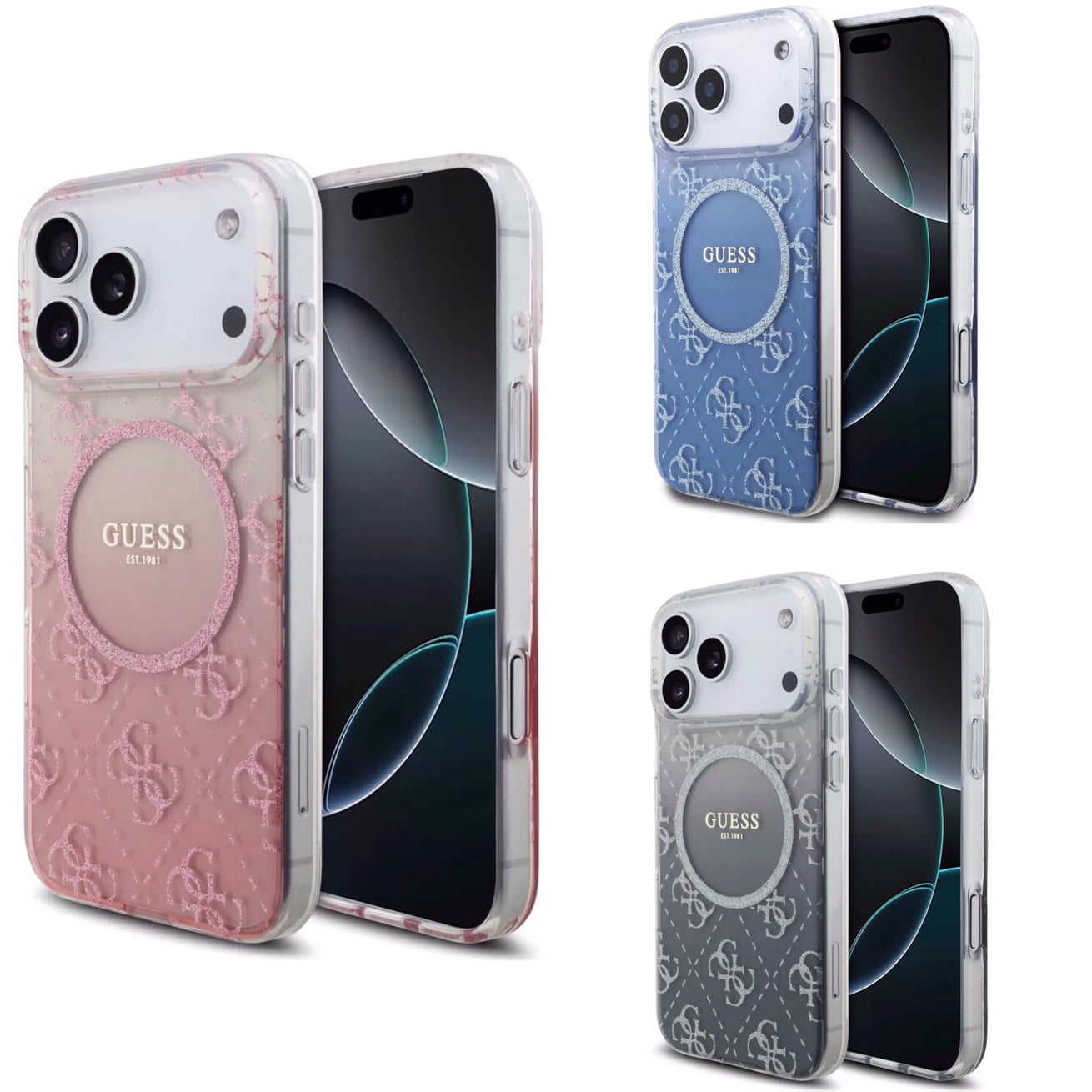قاب Guess گس شماره 8 Iphone سری 17 (G)