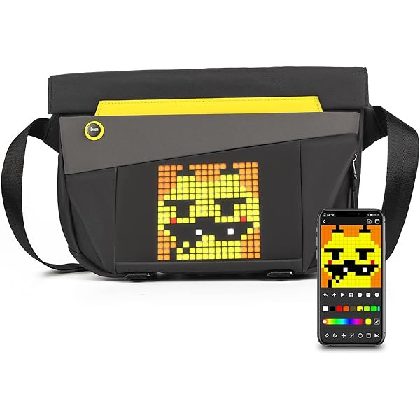 کیف کمری دیووم Divoom Pixoo-Slingbag-V Fashion & Innovative LED Slingbag (G)