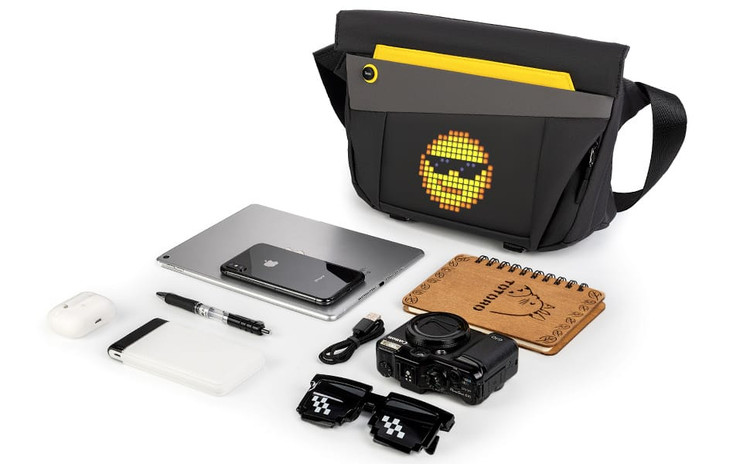 کیف کمری دیووم Divoom Pixoo-Slingbag-V Fashion & Innovative LED Slingbag (G)