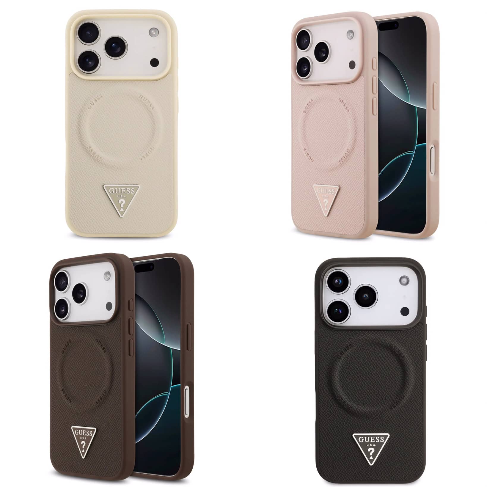 قاب Guess Magsafe گس مگ سیف دار Iphone سری 17 (G)
