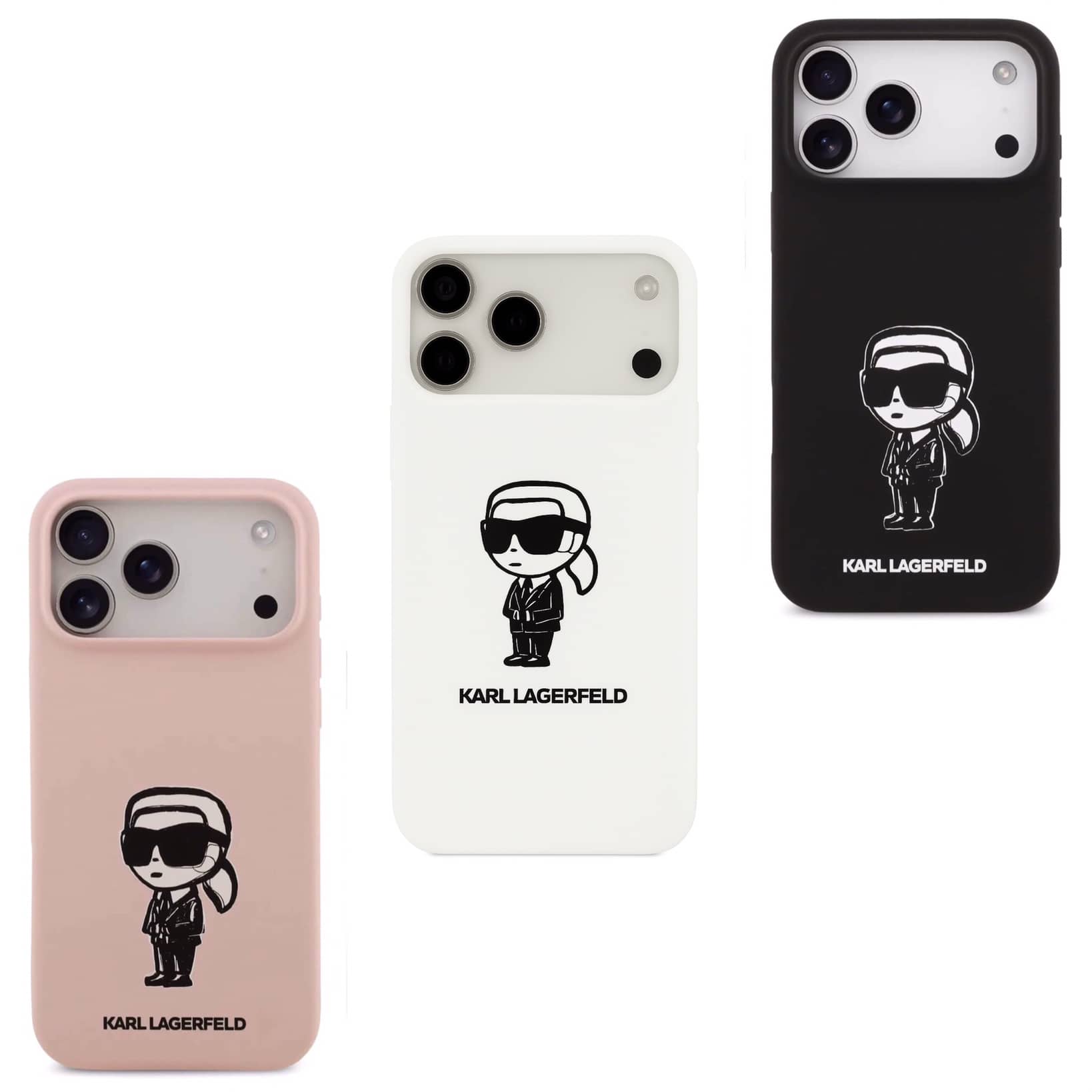 قاب کارل لاگرفلد Karl Lagerfeld تکی کوچک Iphone سری 17 (G)