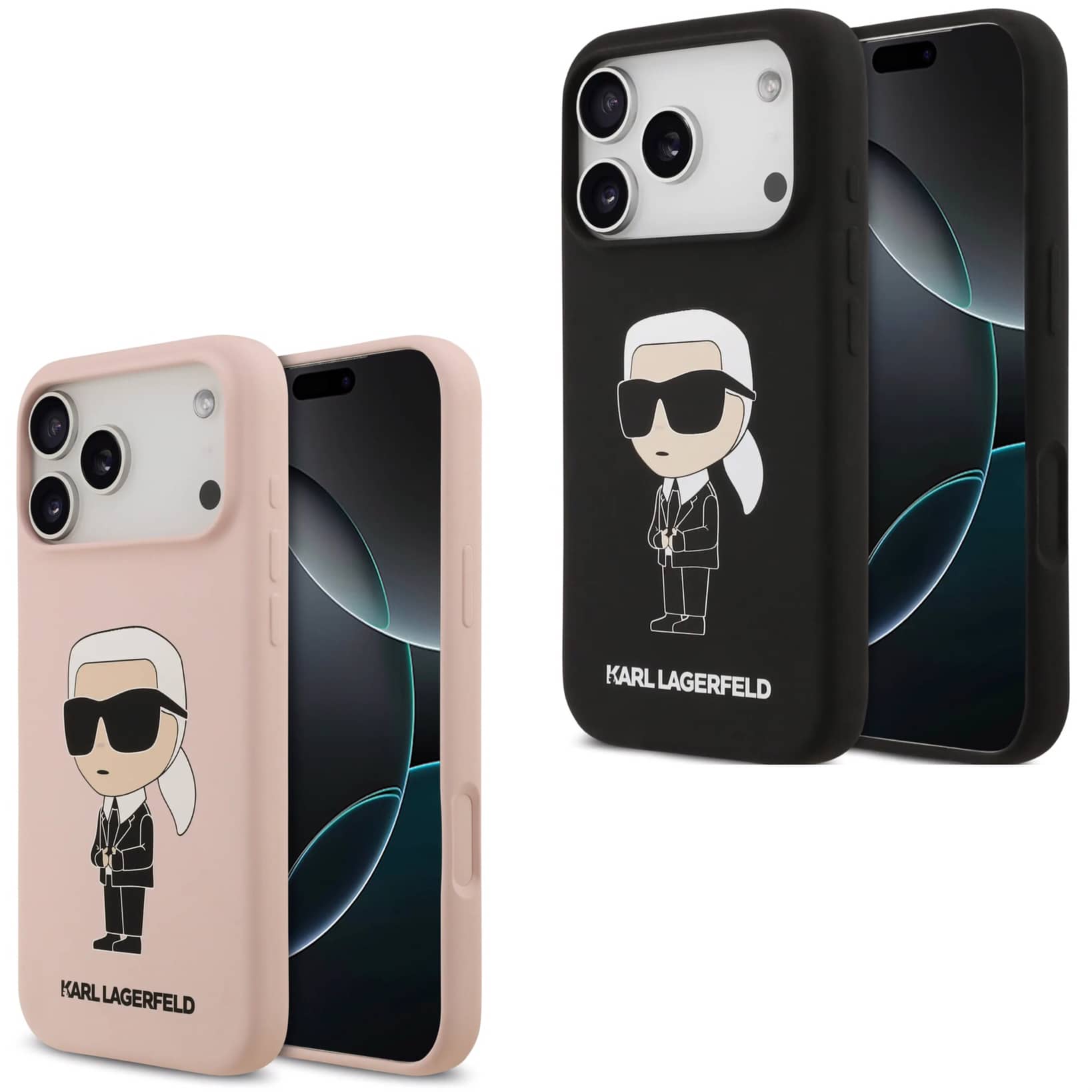 قاب کارل لاگرفلد Karl Lagerfeld تکی بزرگ Iphone سری 17 (G)