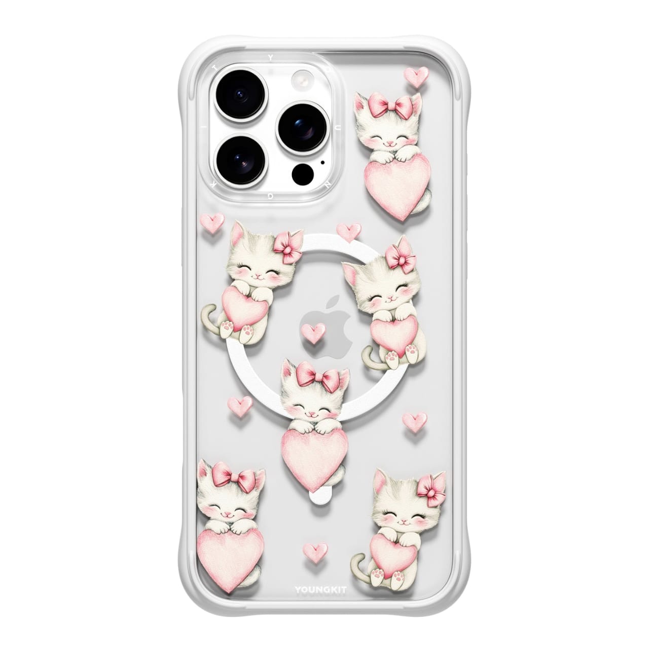 قاب یانگ کیت Youngkit Kidspatterns Bow-Tied Cat (G)