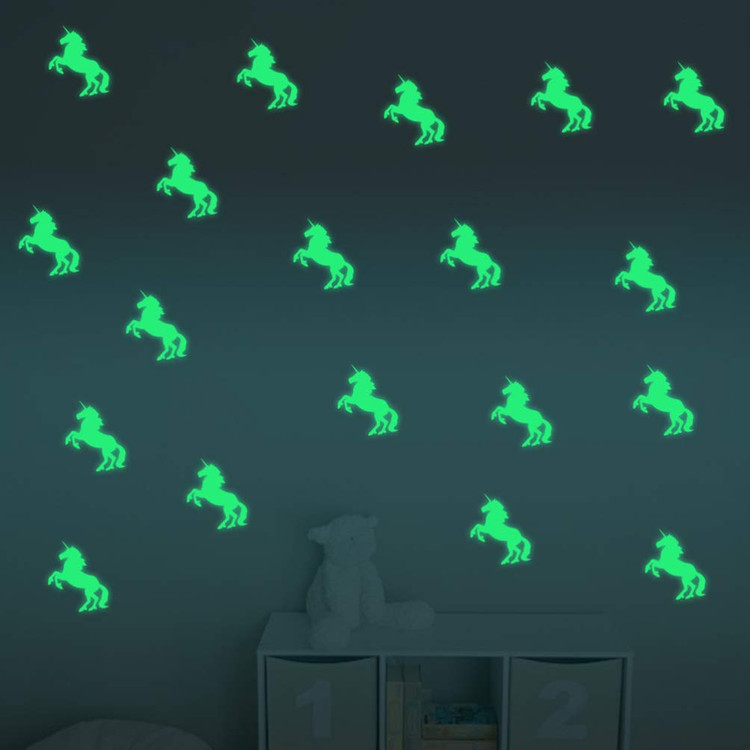 استیکر شبرنگ یونیکورن Unicorn Sticker (G)