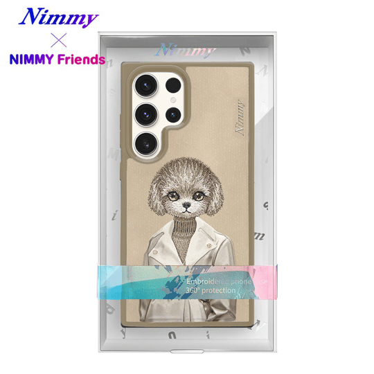 قاب نیمی Nimmy Embroidery Magnetic Case Samsung (G)