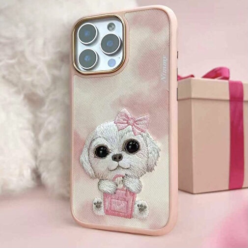 قاب نیمی Nimmy New Big Eye Cute Pets Series Iphone (G)
