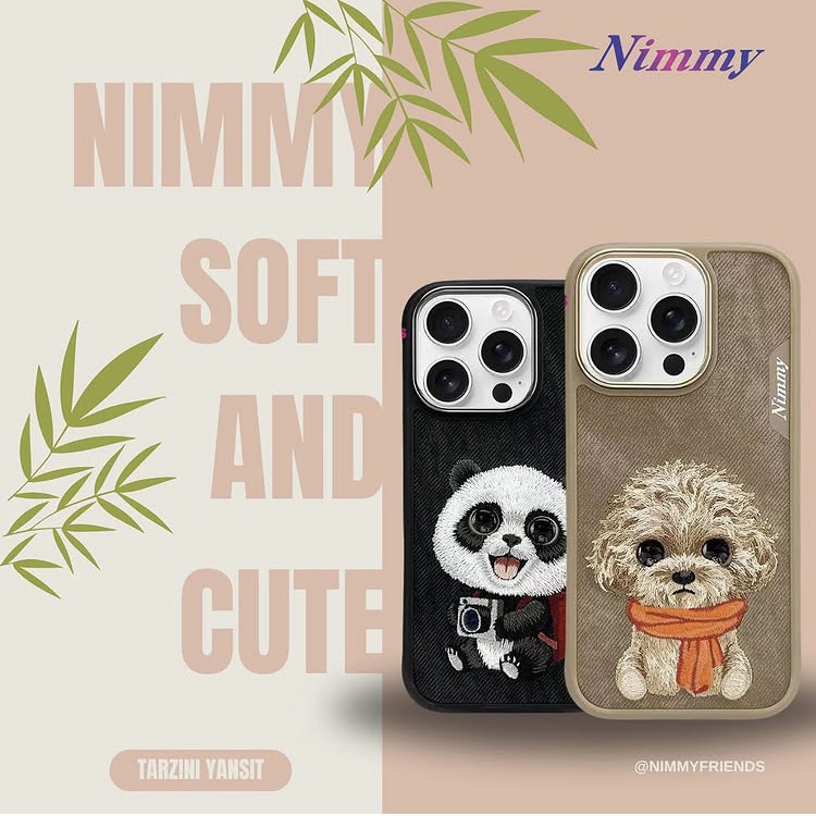 قاب نیمی Nimmy New Big Eye Cute Pets Series Iphone (G)