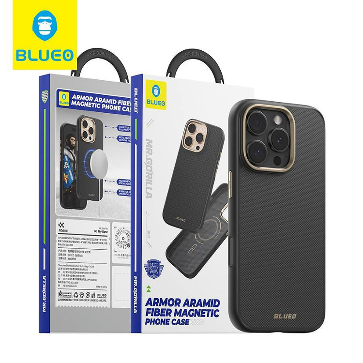 قاب بلو Blueo Armor Aramid Fiber Magnetic Phone Case (G)