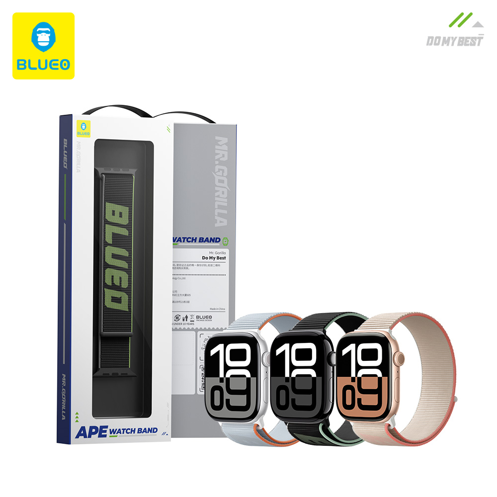 بند اپل واچ بافت نایلونی اسپرت Blueo بلو Wovan Nylon Sport (G)