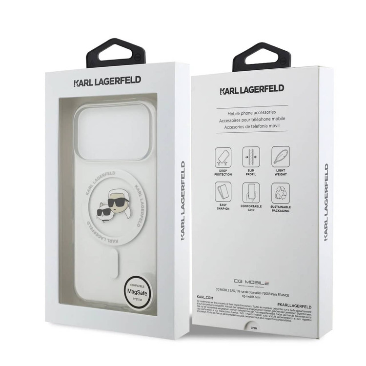 قاب کارل لاگرفلد با مگ سیف 2 Karl Lagerfeld Magsafe (G)