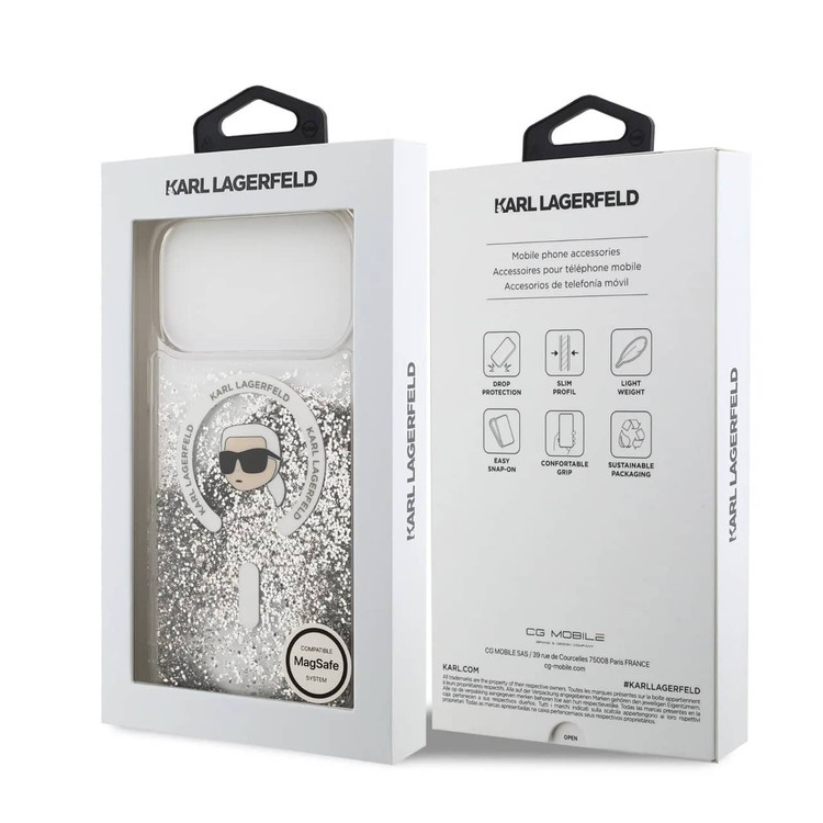 قاب کارل لاگرفلد آکواریومی با مگ سیف Karl Lagerfeld Magsafe (G)