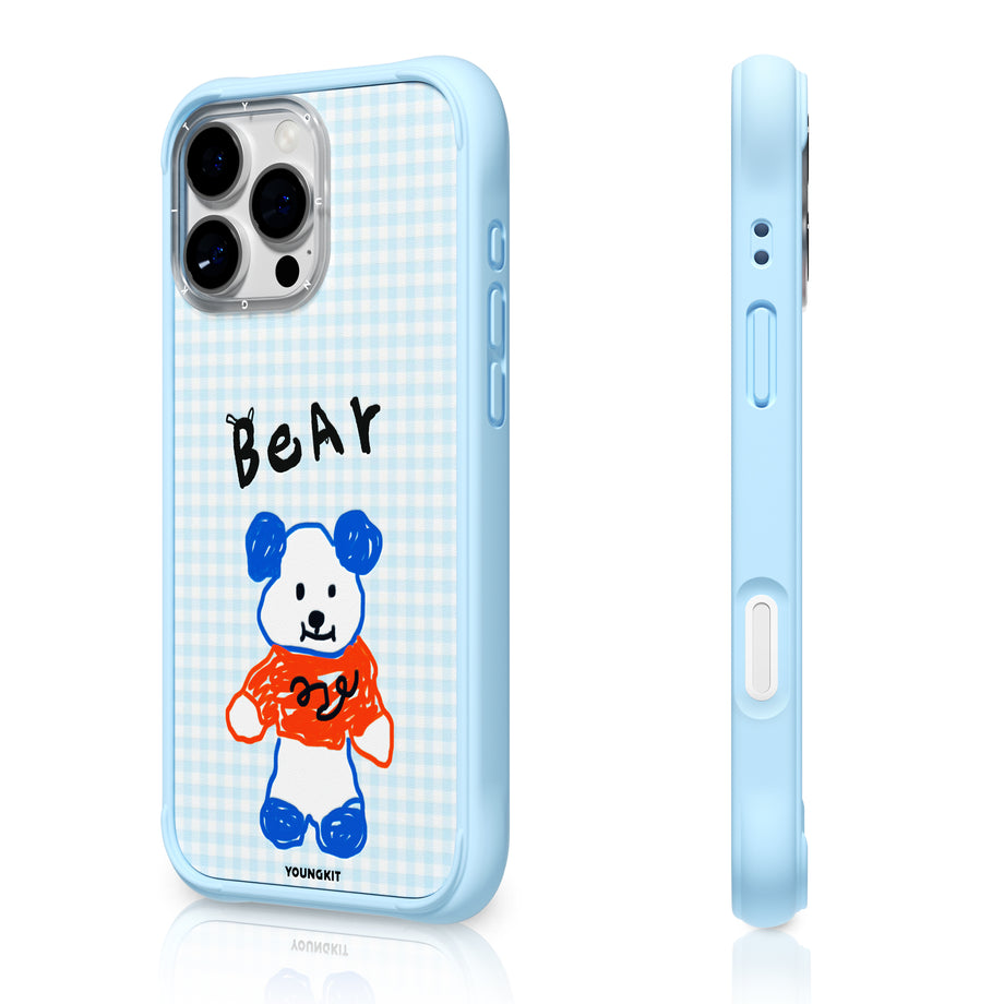 قاب Youngkit یانگ کیت Bear Hug آبی (G)