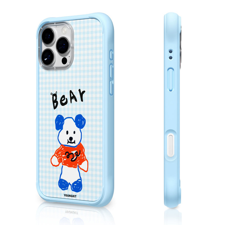 قاب Youngkit یانگ کیت Bear Hug آبی (G)