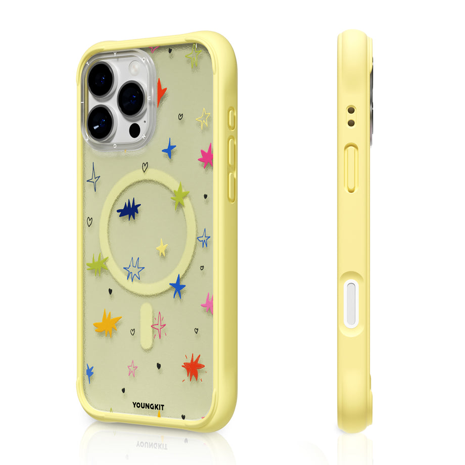 قاب Youngkit یانگ کیت Star Pop زرد (G)