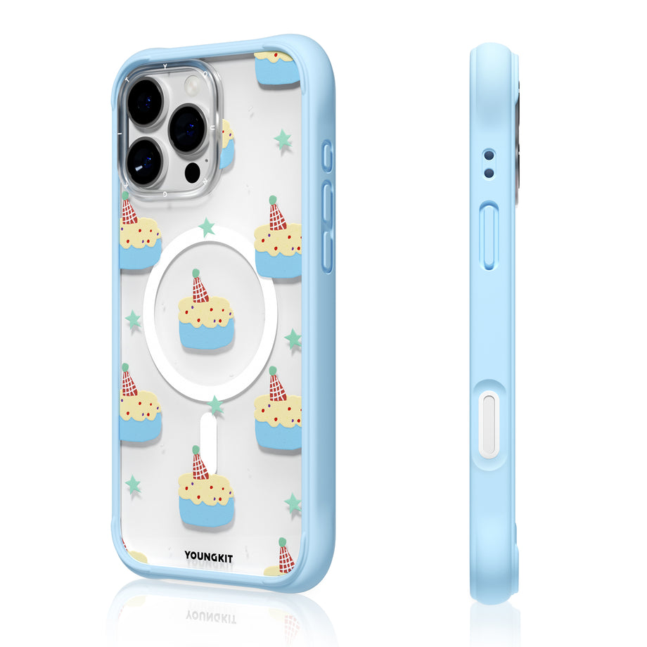 قاب Youngkit یانگ کیت Cake آبی (G)
