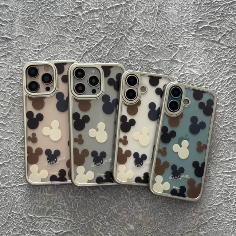 قاب شفاف میکی شلوغ Iphone (G)