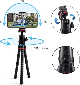 هولدر Porodo Flexible Tripod Stand (G)