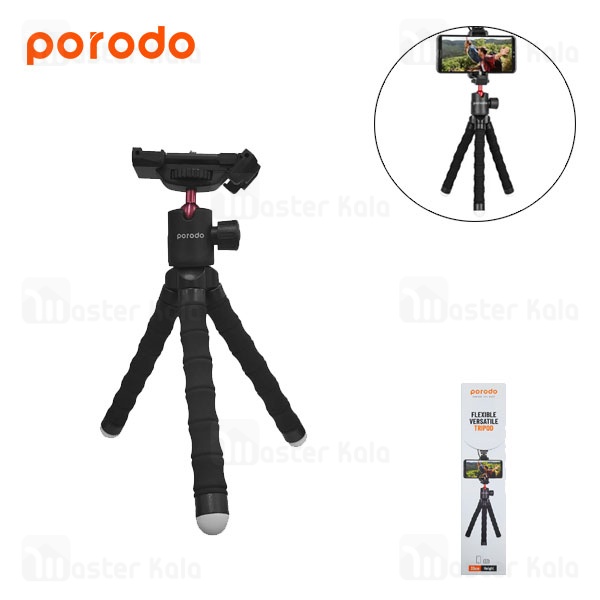 هولدر Porodo Flexible Tripod Stand (G)