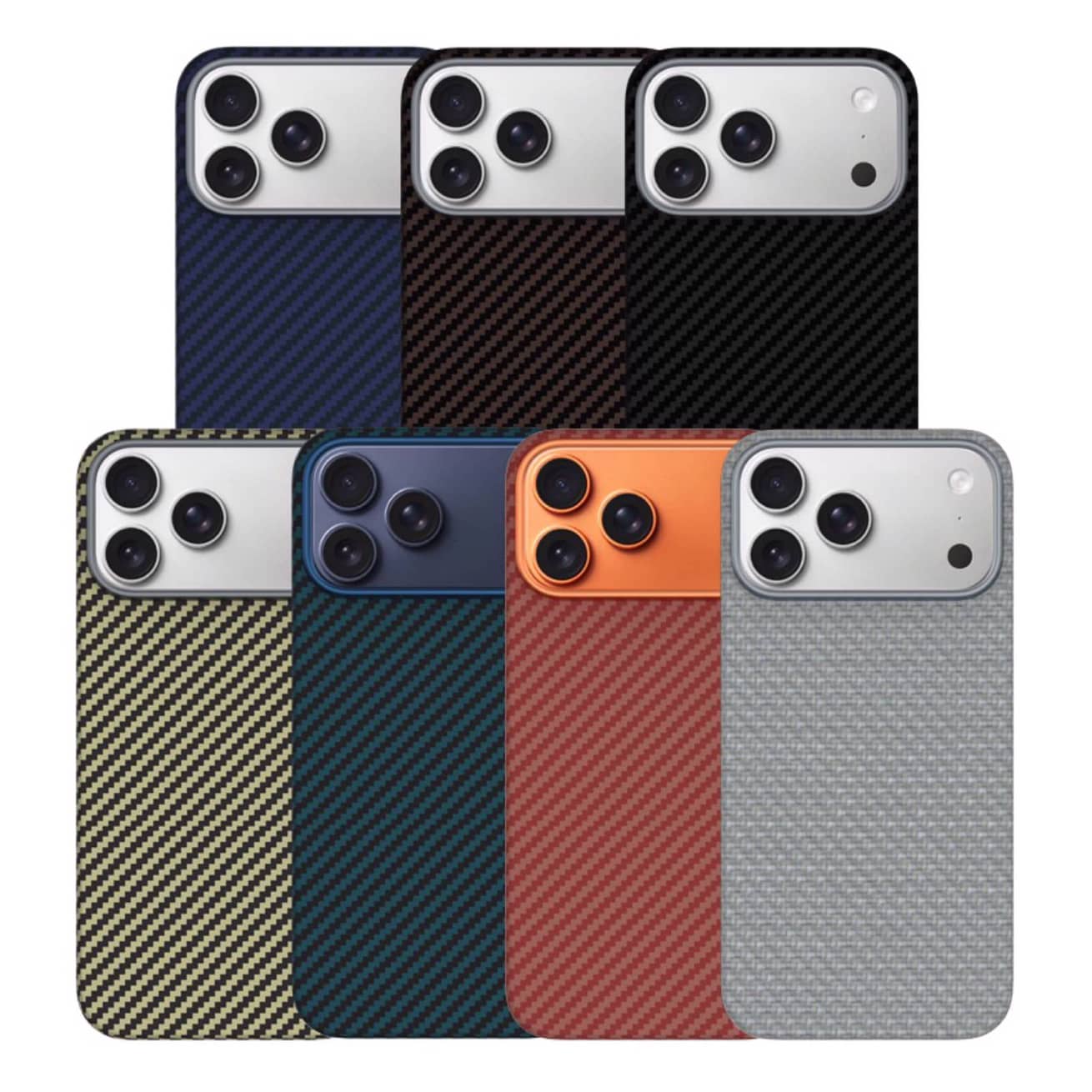 قاب Kzdoo کی زد دو Kevlar کولار For Iphone (G)